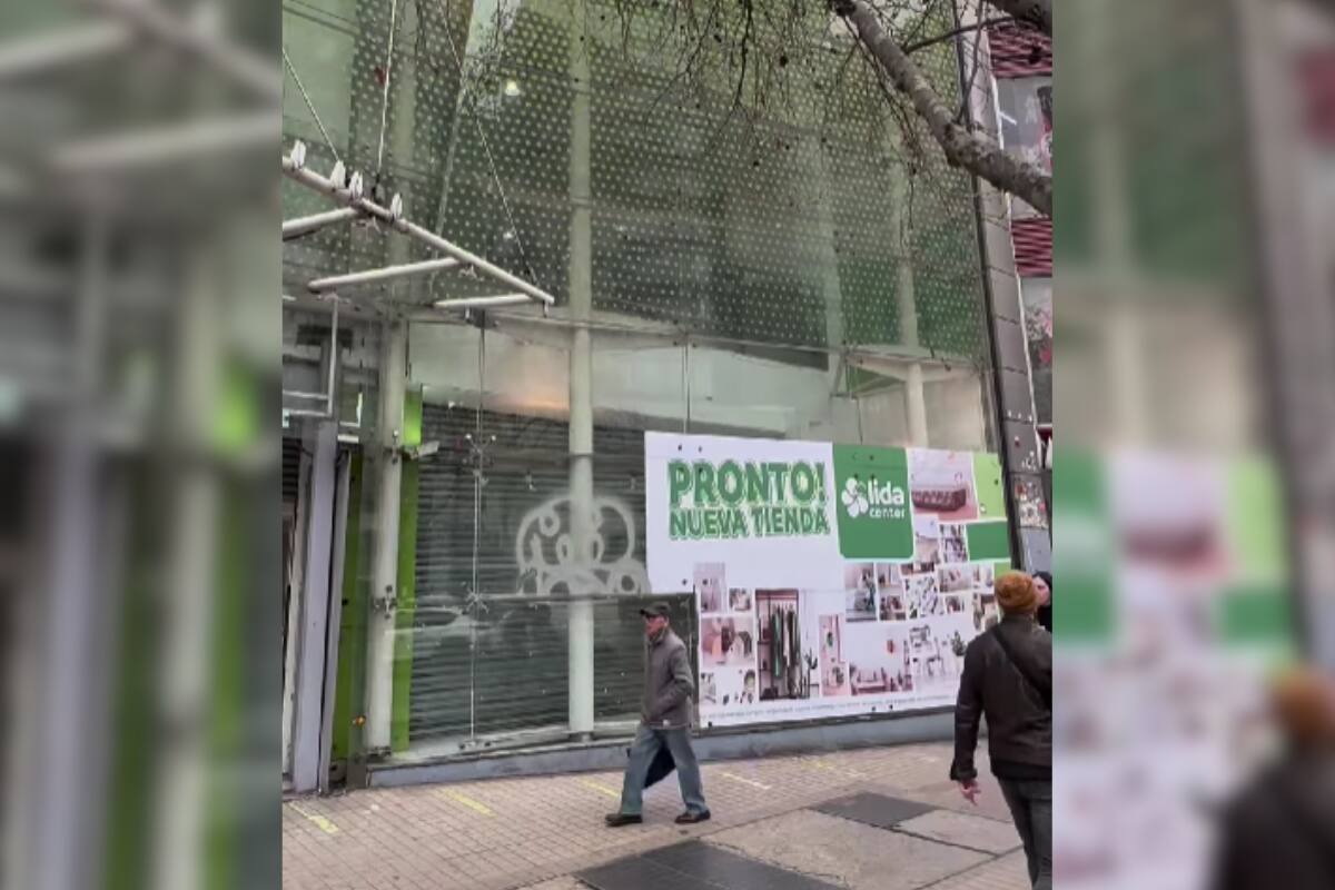 El nuevo local comercial que estará ubicado en Providencia.