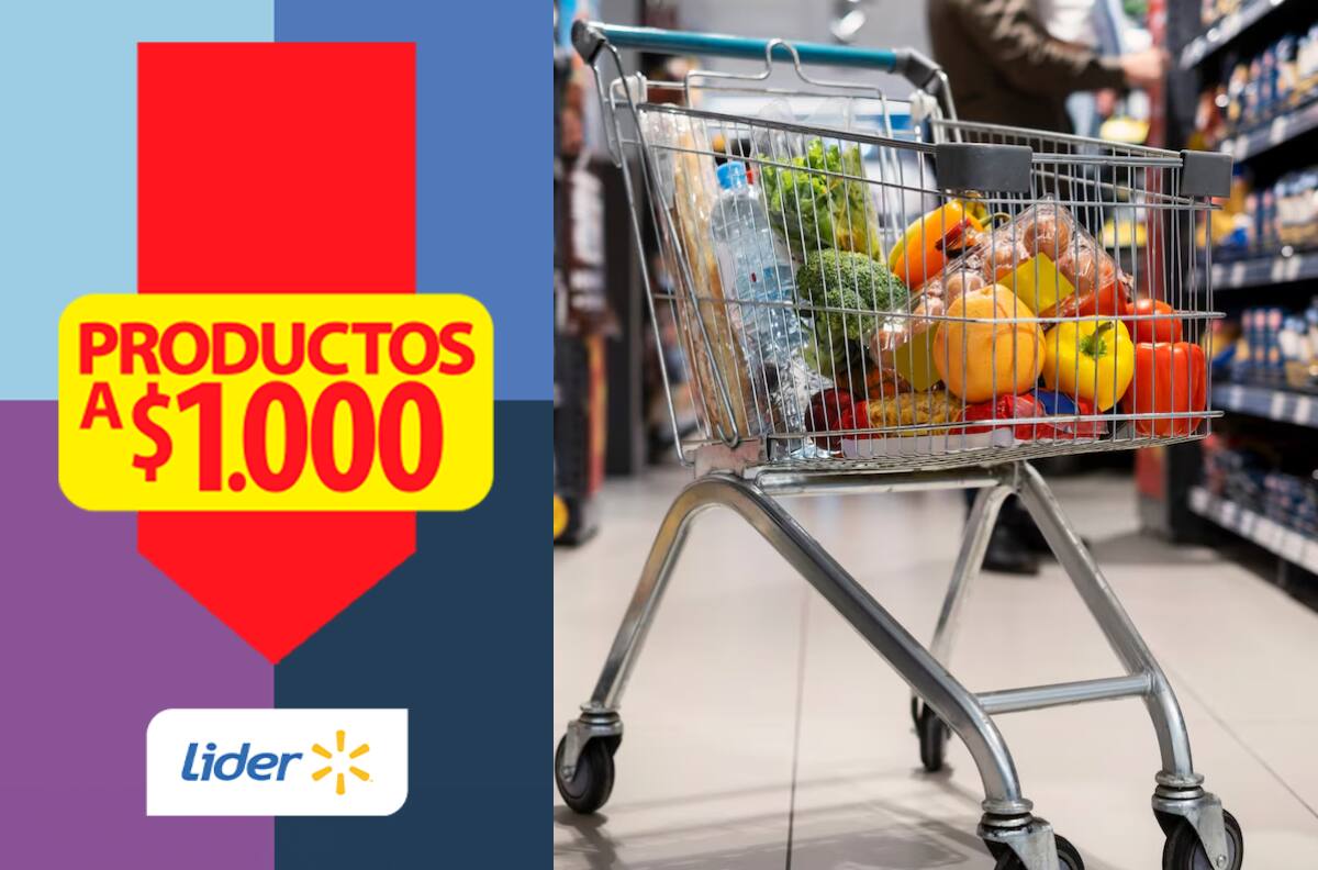 Volvieron los productos a $1.000 de Supermercado Lider: estos son los artículos en oferta