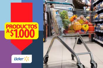 Vuelven los Productos a Mil de Supermercado Lider: ¿Cuándo comienzan las ofertas y qué artículos estarán con rebaja?