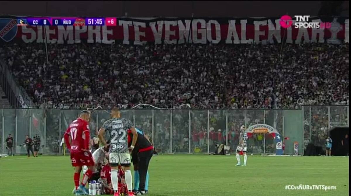 El aparente error en el lienzo de la barra de Colo Colo