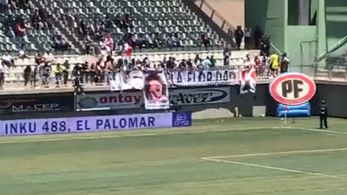 VIDEO | El impresionante lienzo de la hinchada de Colo Colo dedicado a Maximiliano Falcón