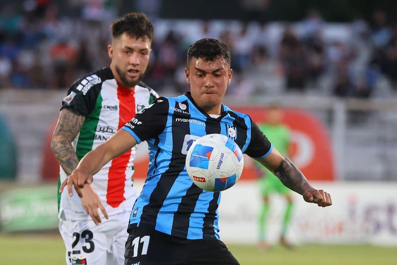 Palestino y Huachipato empataron en La Cisterna. Foto: Agencia ATON.