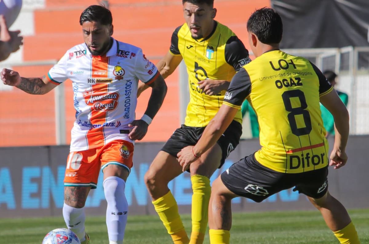 O’Higgins consigue un triunfazo en el norte ante Cobresal