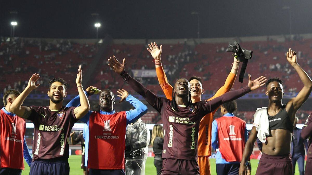 Masterclass de Tiago Nunes: LDUQ da el golpe en la Copa Libertadores y elimina a São Paulo