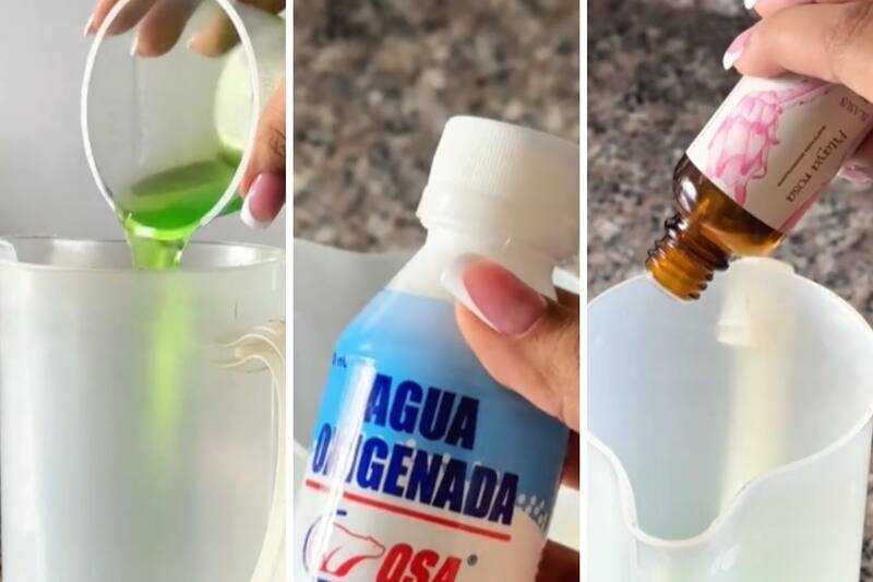 En menos de 20 minutos puedes conseguir esta mezcla y con pocos ingredientes. 
Créditos: TikTok.