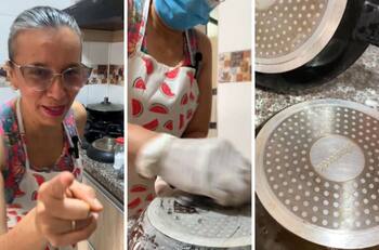“Revuelva con fe que esto funciona”: El truco casero que eliminará la grasa pegada en tus ollas y sartenes