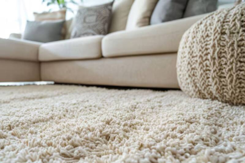 En dos o tres horas la alfombra estará seca. 
Créditos: Unsplash.