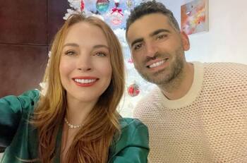 Lindsay Lohan y su esposo Bader Shammas, dan la bienvenida a su primer hijo