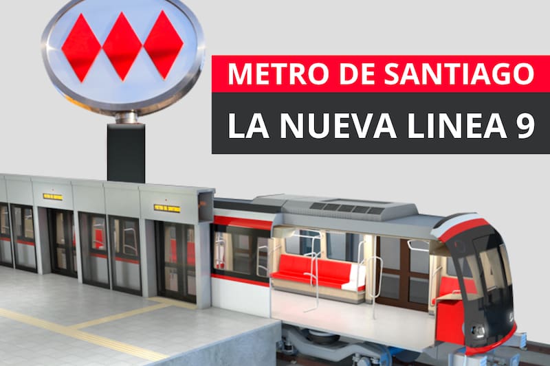 Conoce todo el detalle de la nueva ampliación de Metro de Santiago.