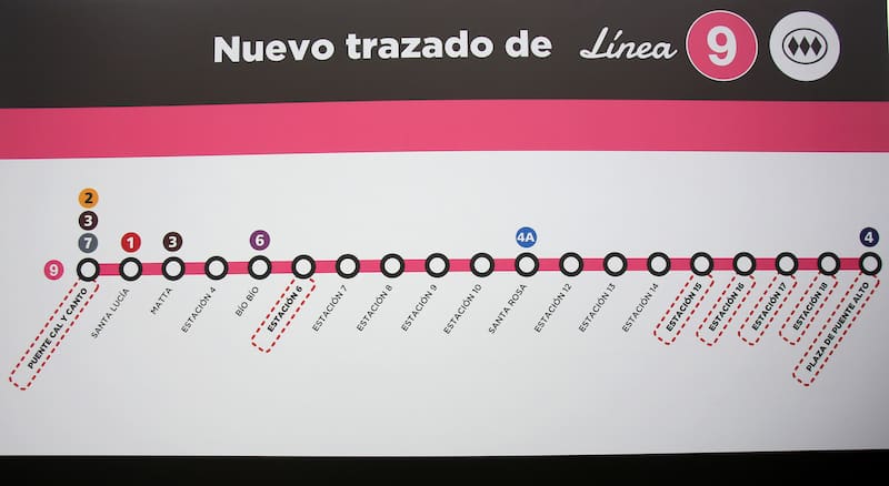 Aún falta conocer el nombre de varias de las estaciones de la Línea 9 del Metro.