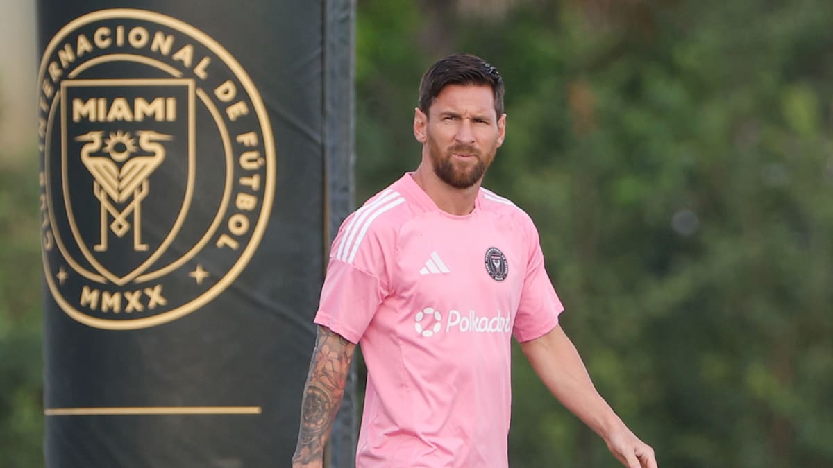 Lionel Messi volvió a las prácticas con el Inter Miami tras sus vacaciones post Mundial