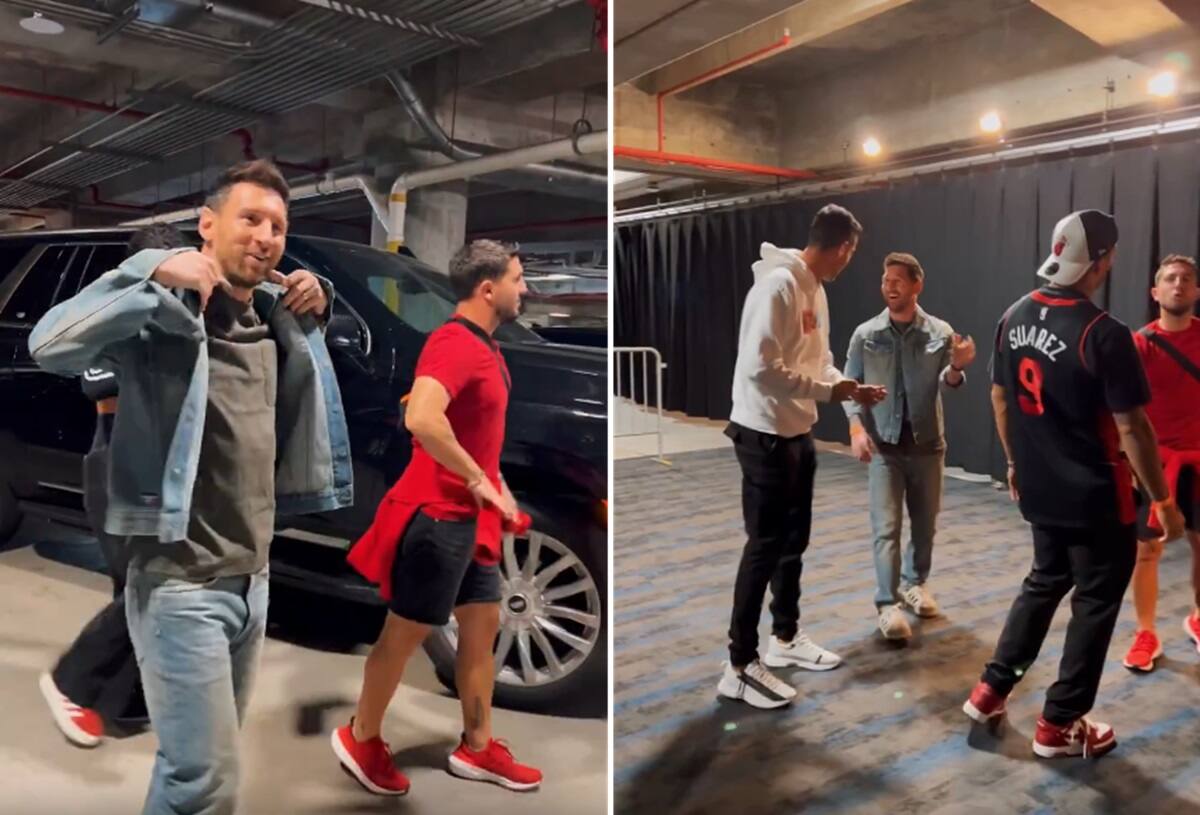 y sus amigos del Inter Miami llegaron al Kaseya Center
