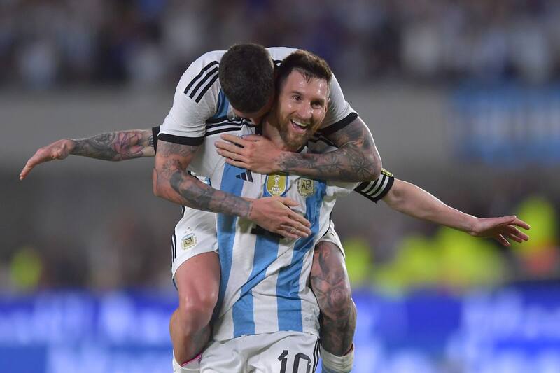 Messi marcó su gol 99 con la Selección de Argentina.