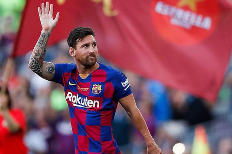 Lionel Messi en su etapa en Barcelona.
