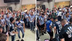VIDEO | Argentinos se escandalizan por registro de hinchas de Monterrey pisoteando camiseta de Messi