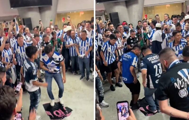 fue eliminado por Monterrey en la Concachampions y sus hichas festinaron con su camiseta.