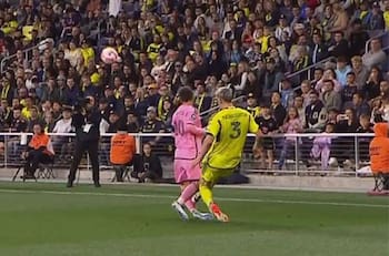 VIDEO | Pudo ser gravísimo: la criminal patada que recibió Lionel Messi en Estados Unidos