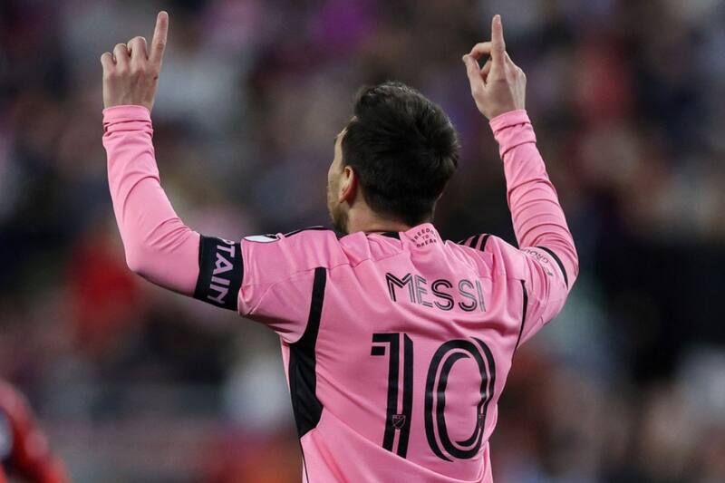 Lionel Messi marcó dos tantos en la victoria de Inter Miami sobre Columbus Crew.