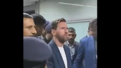 VIDEO | Se enojó: a Lionel Messi no le gustó cómo lo recibieron en India