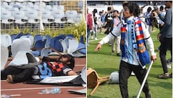 VIDEO | Destrozos y un caos total: la furia de los hinchas tras la visita de Lionel Messi a la India