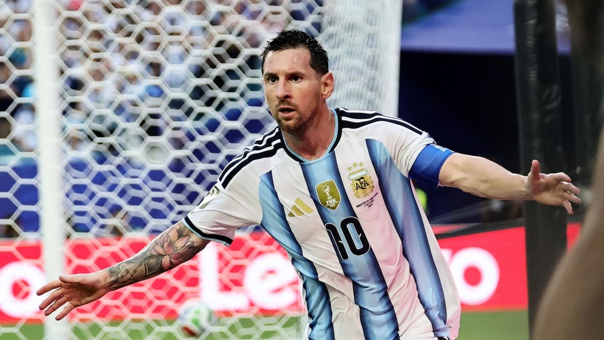 VIDEO | Intratable: el golazo de Lionel Messi que abrió el marcador para Argentina ante Cabo Verde