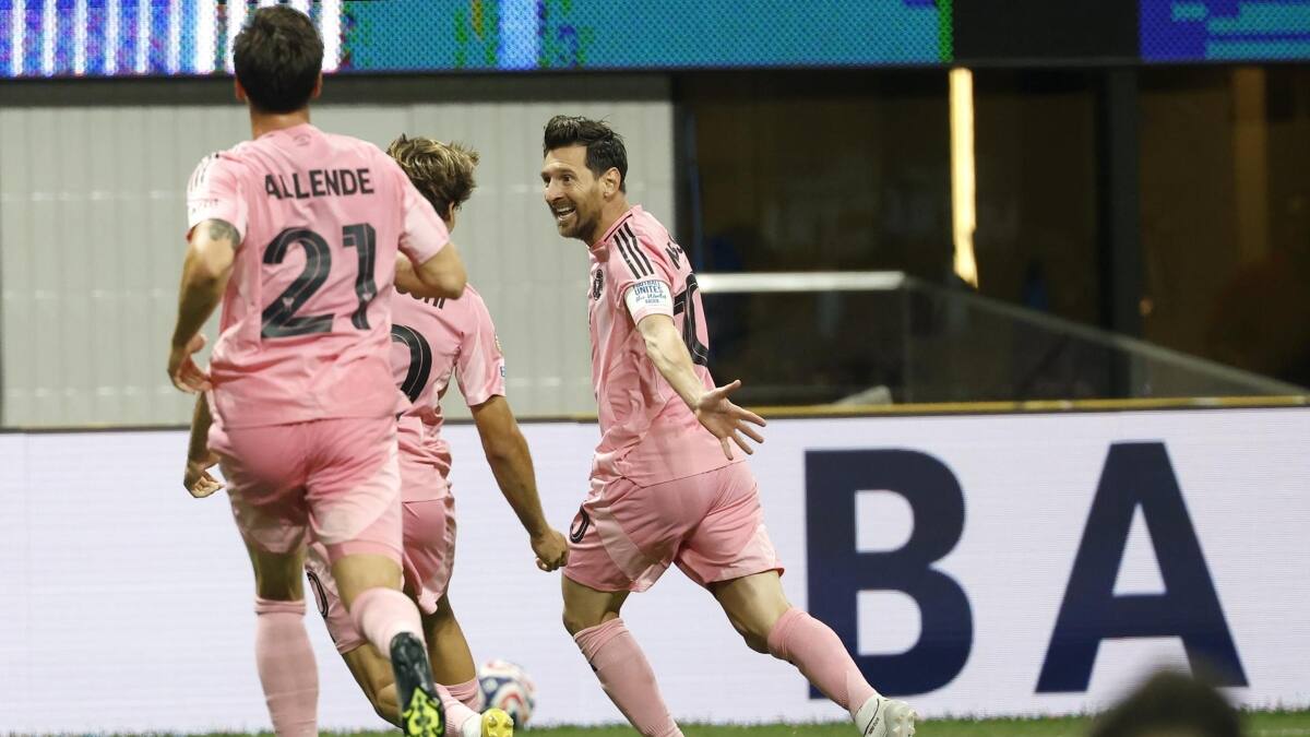 Tiro libre infernal: Lionel Messi clavó este golazo para el Inter Miami en el Mundial de Clubes