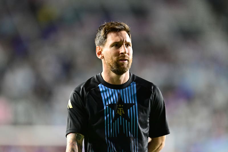 La Pulga será jugador del Inter Miami hasta 2028, tras una nueva renovación de su contrato. Foto: Agencia EFE.