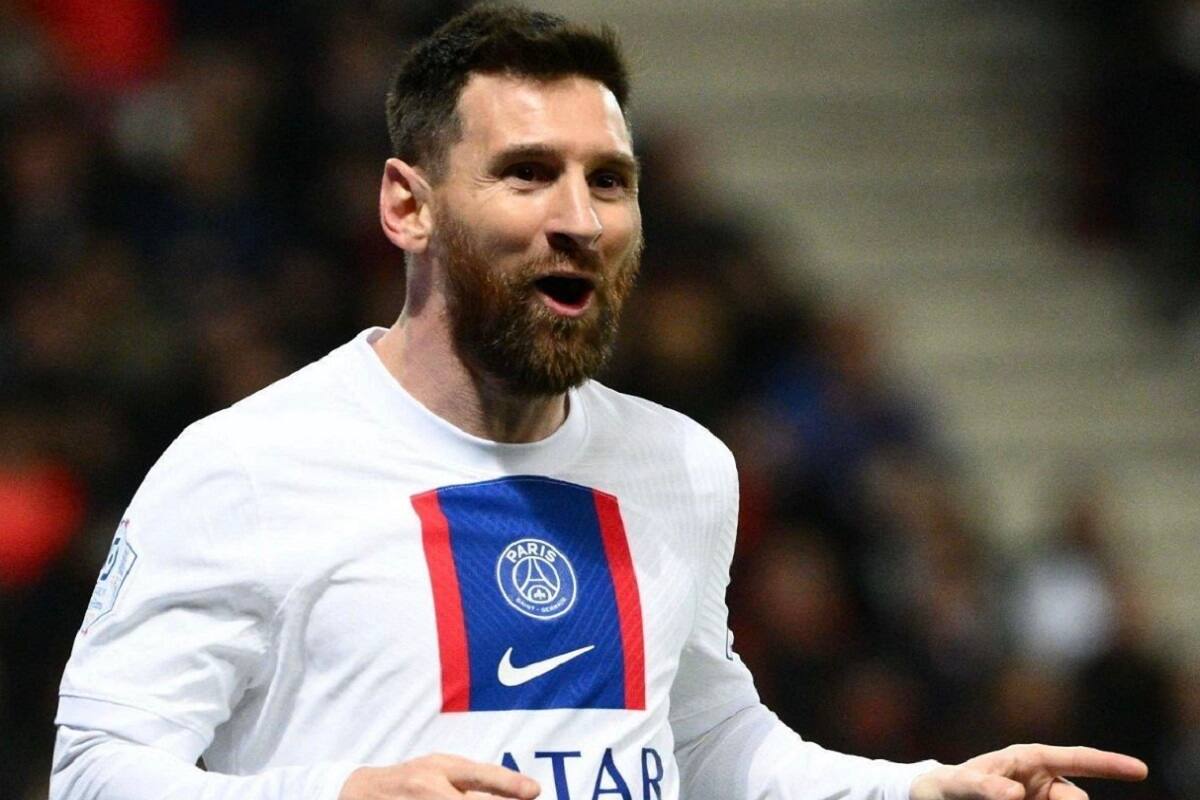 El superastro argentino anotó el gol de PSG ante Estrasburgo, en la penúltima jornada de Ligue 1