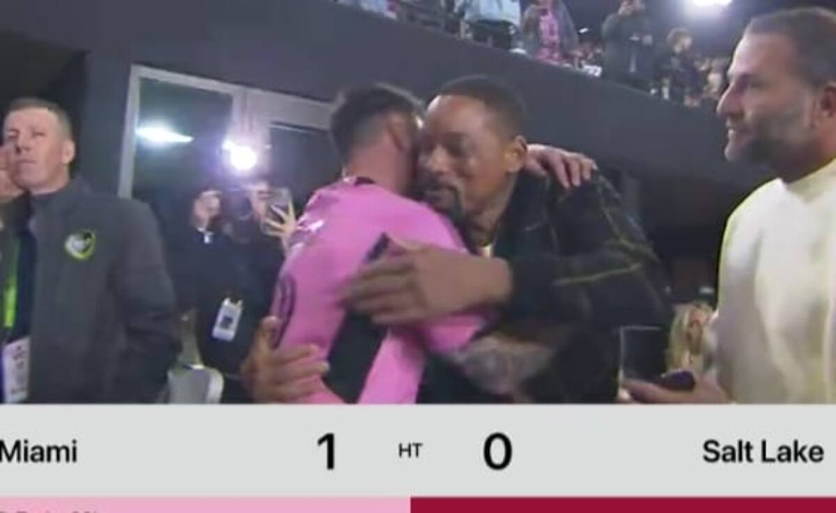 junto a Will Smith en Miami.