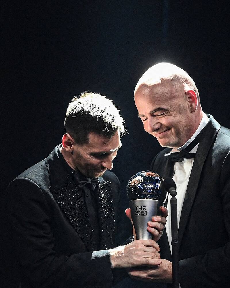 Lionel Messi ha ganado tres veces The Best.