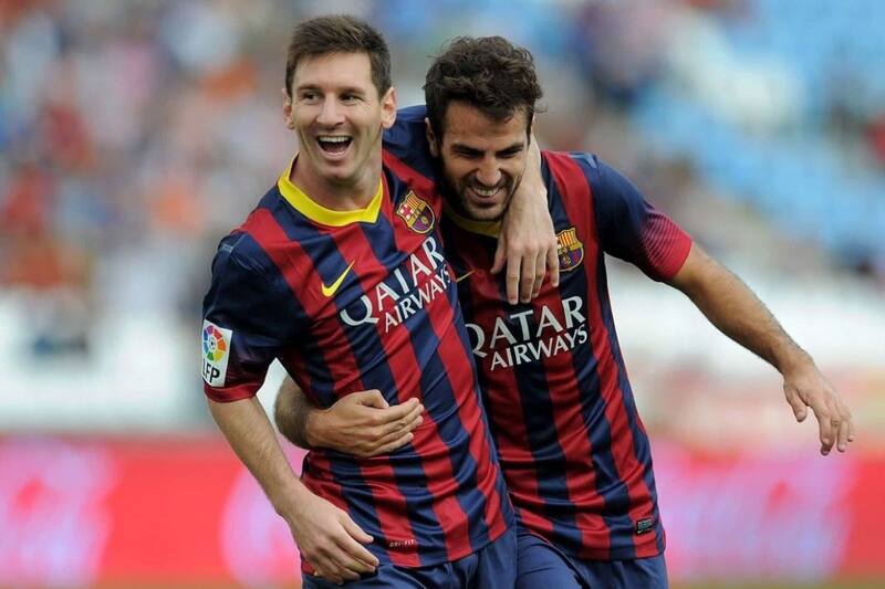 Lionel Messi le dedicó unas emotivas palabras a Cesc Fábregas. (EFE)