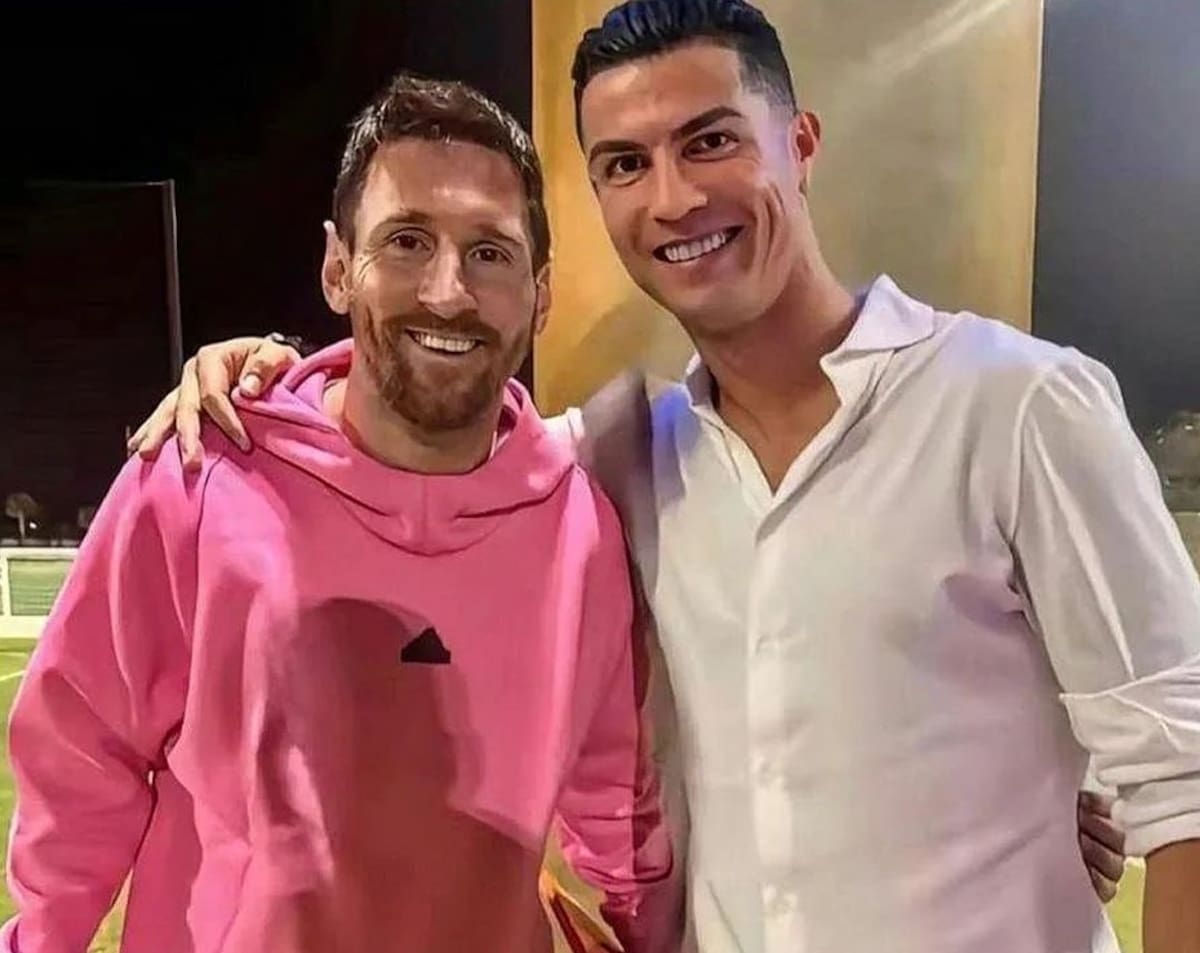 La foto de Lionel Messi y Cristiano Ronaldo que revolucionó las redes sociales
