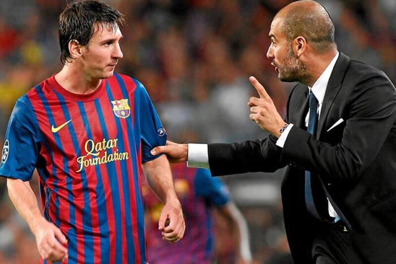 Guardiola vivió un exitoso paso por el FC Barcelona junto a Lionel Messi.