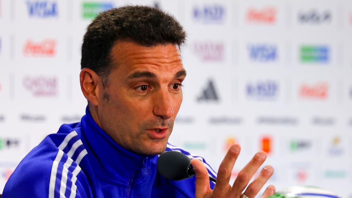 VIDEO | Lionel Scaloni pone paños fríos por la semifinal entre Argentina e Inglaterra: “Es un partido de fútbol”