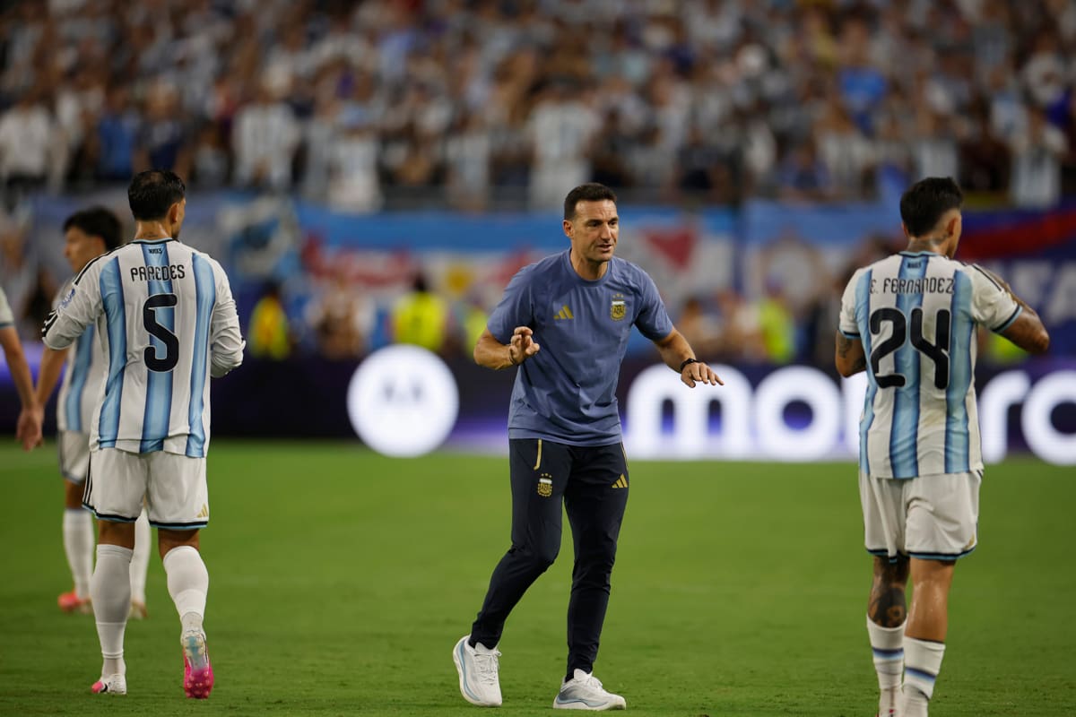 Sufrió como nunca en la Selección Argentina. Foto: Aton.