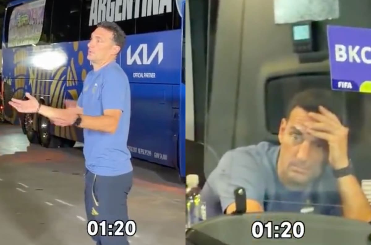 VIDEO | Enojado hasta con Messi: la molestia de Lionel Scaloni en medio del Mundial 2026
