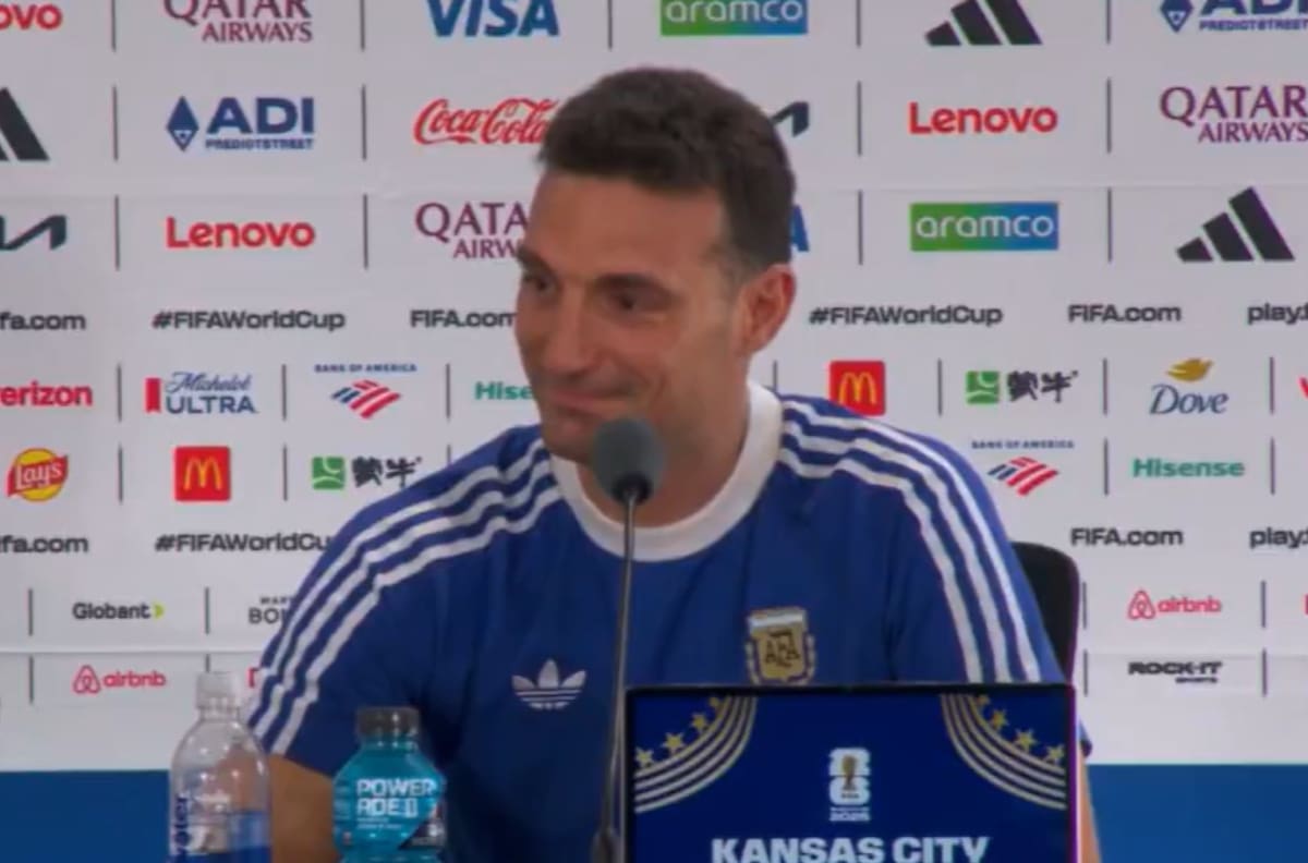 VIDEO | Lionel Scaloni se emociona tras inesperado reencuentro con Martín Palermo en el Mundial 2026