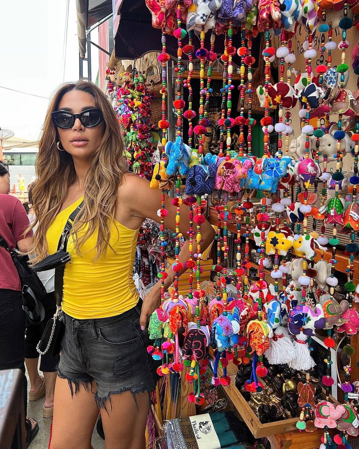 Lisandra Silva disfruta de los mercados en Tailandia.