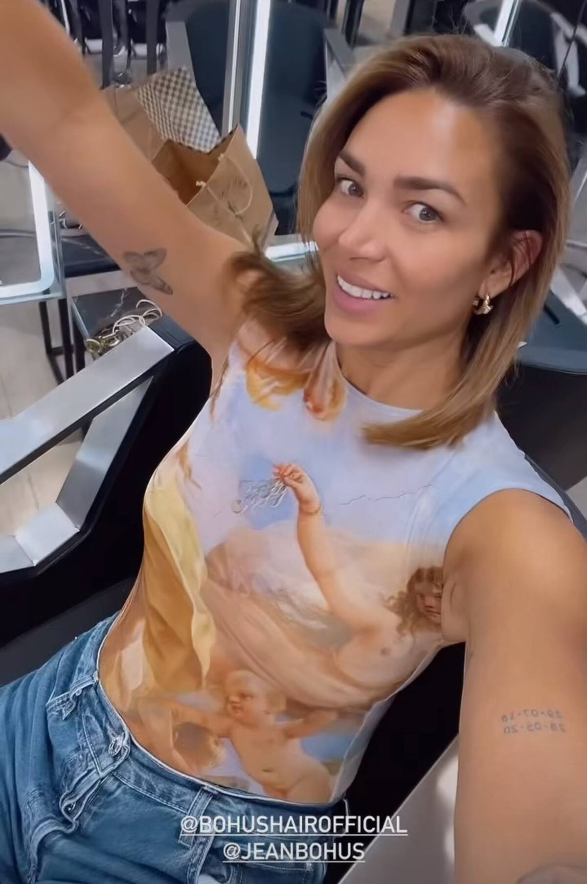 Lisandra Silva renovó su look. Créditos: Instagram