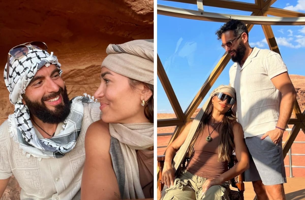 Lisandra Silva junto a Igor Galibov. Créditos: Instagram