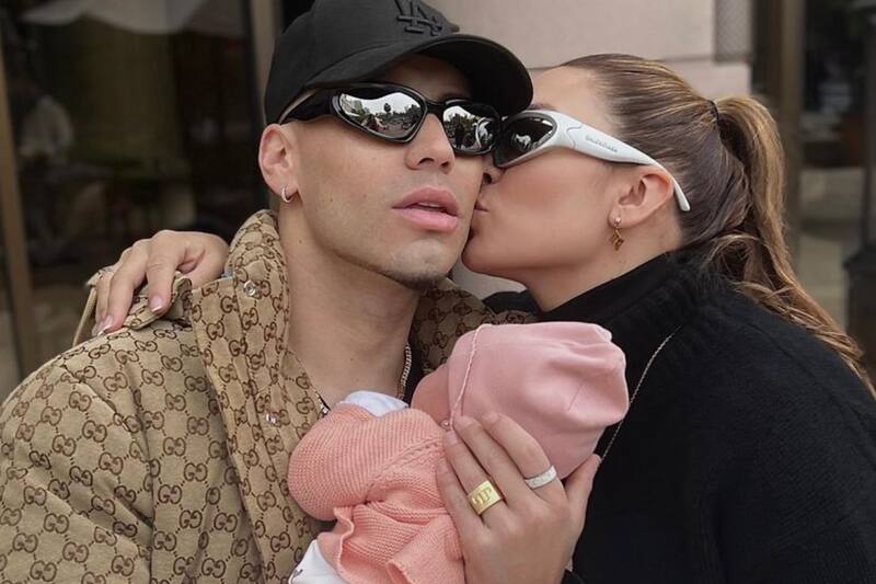 La influencer sorprendió con el gran parecido de su retoña con Raúl Peralta.