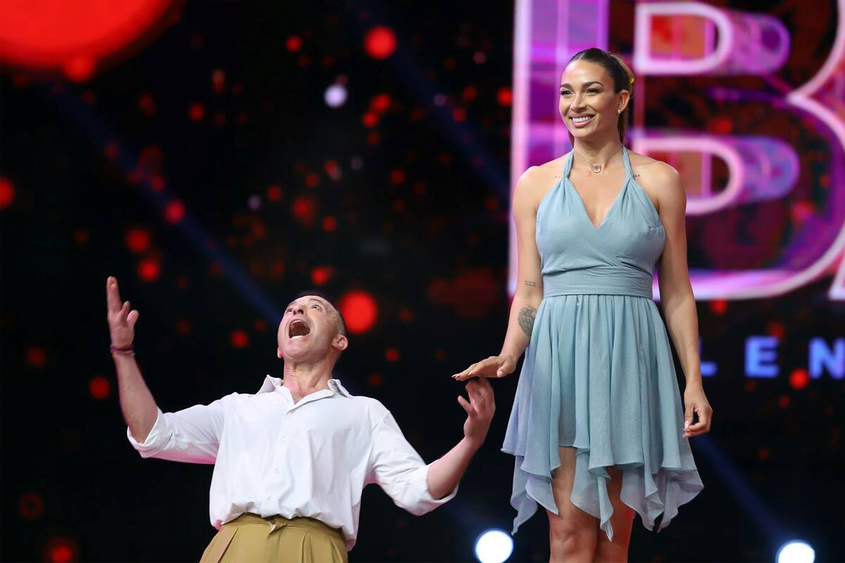 Duelo final en "Aquí se Baila" entre Claudio Moreno y Lisandra Silva/ Canal 13