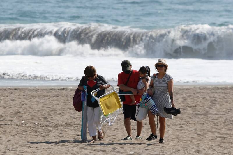 Así estará el tiempo en las playas más cercanas a la Región Metropolitana.