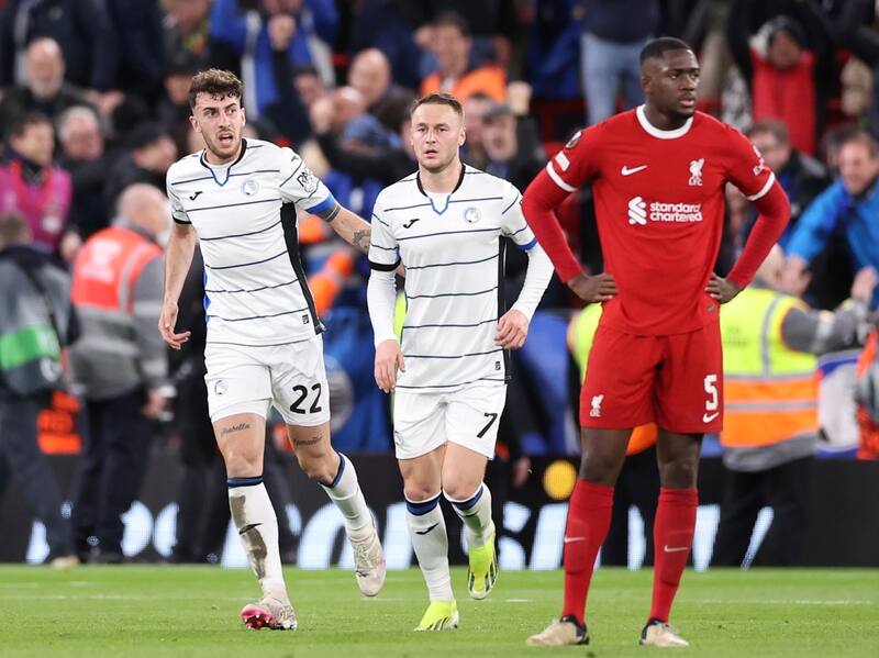 Cayó 3-0 contra el Atalanta en la Europa League. Foto: EFE
