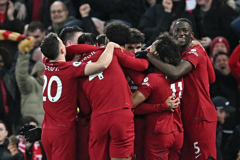 El Liverpool venció 7-0 al Manchester United. Foto: Twitter