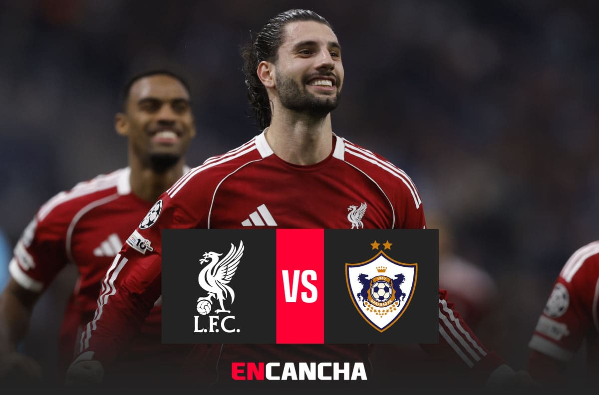 MARCADOR FINAL | Liverpool 6 - Qarabag 0 por Champions League 2025-2026
