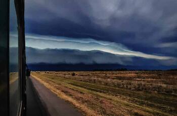 VIDEO | Granizo y destrozos: el impactante registro que dejaron las tormentas en Argentina