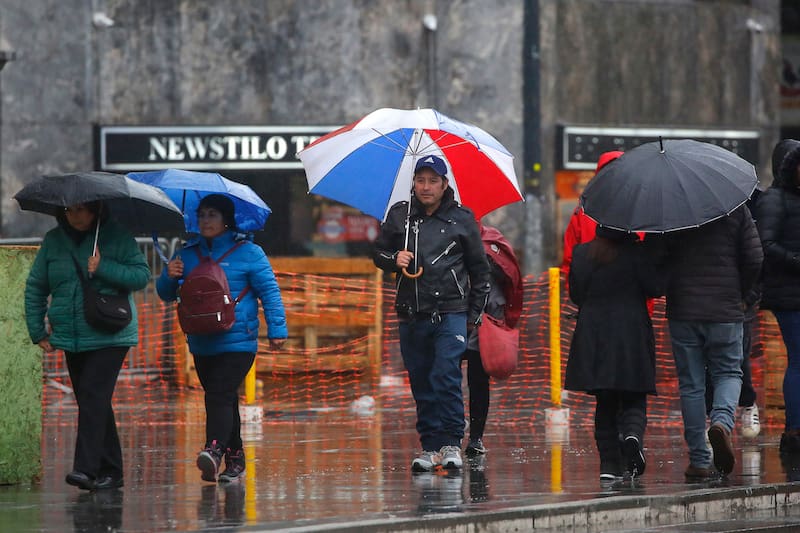 Conoce en qué sectores del país caerán precipitaciones este domingo.