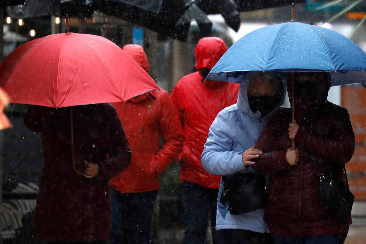 ¿En qué regiones lloverá esta jornada de día domingo? Créditos: ATON.