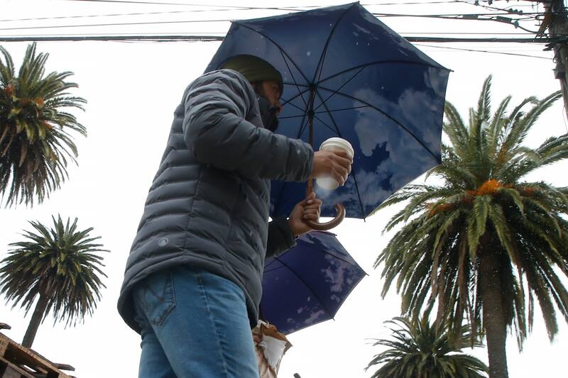 El núcleo en altura dejará precipitaciones entre las regiones de Arica y O´Higgins este lunes 7 y martes 8 de octubre.